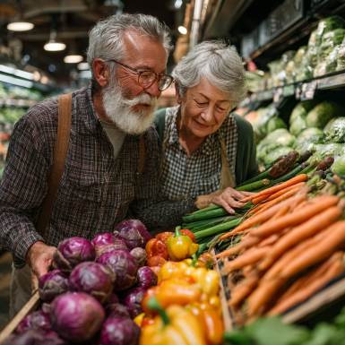 Здорове харчування для літніх людей